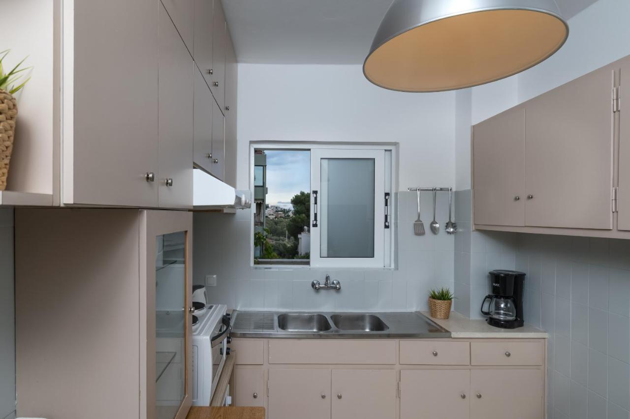 Apartment For 4 Ppl With Great View In Athen Eksteriør bilde